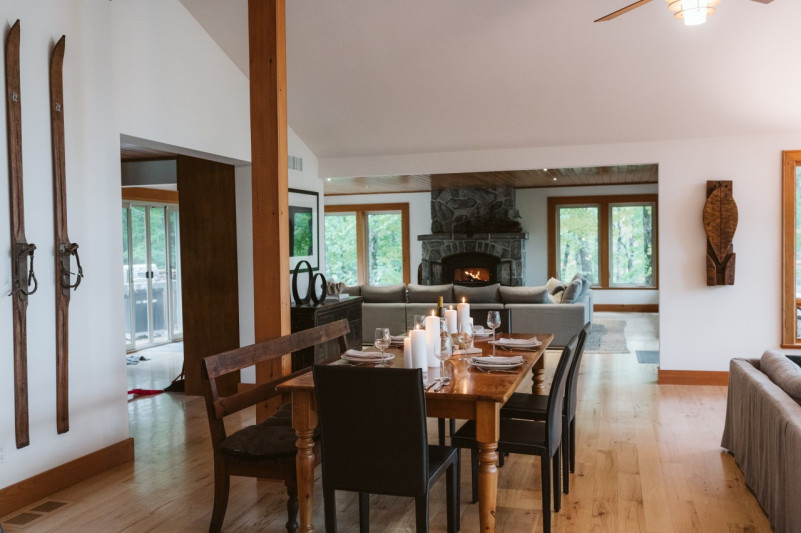 plush74 Foto Film Location Toronto See Haus Kanada rustikal Wald privat Haus 13