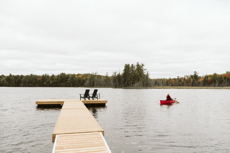 plush74 Foto Film Location Toronto See Haus Kanada rustikal Wald privat Haus 19