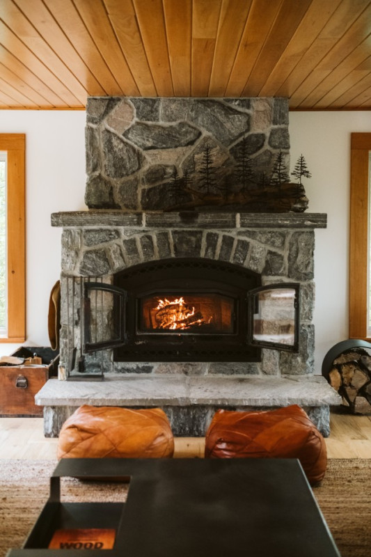 plush74 Foto-Film-Drehort Toronto See Haus Kanada rustikal Wald privat Haus 25