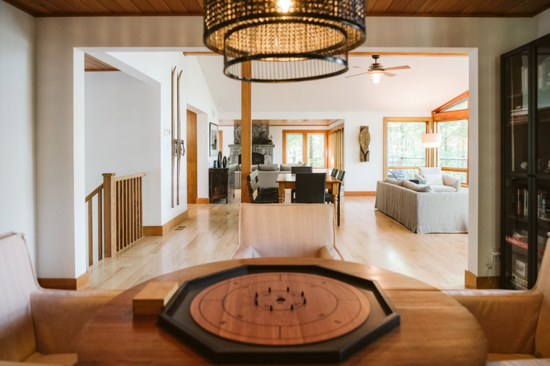 plush74 foto film location toronto see haus kanada rustikal wald privat haus 42