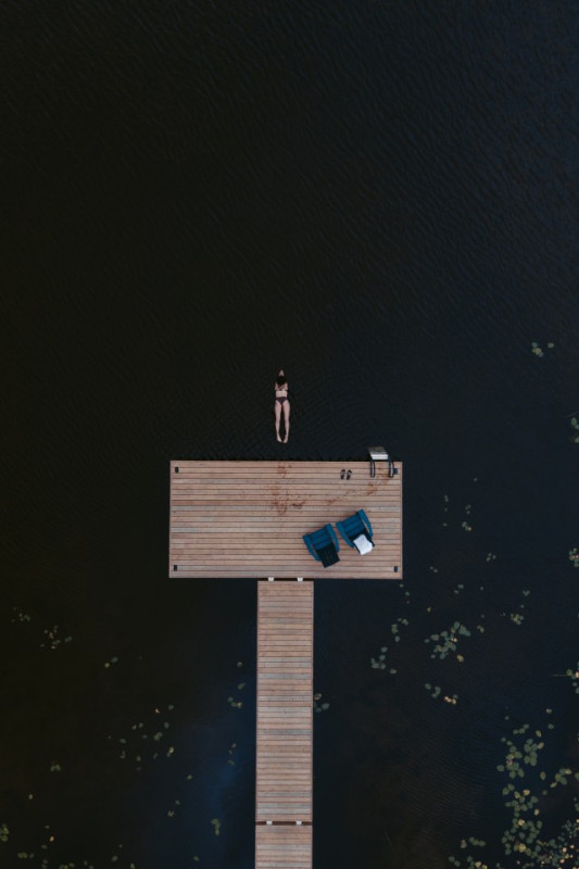 plush74 foto film location toronto see haus kanada rustikal wald privat haus 52