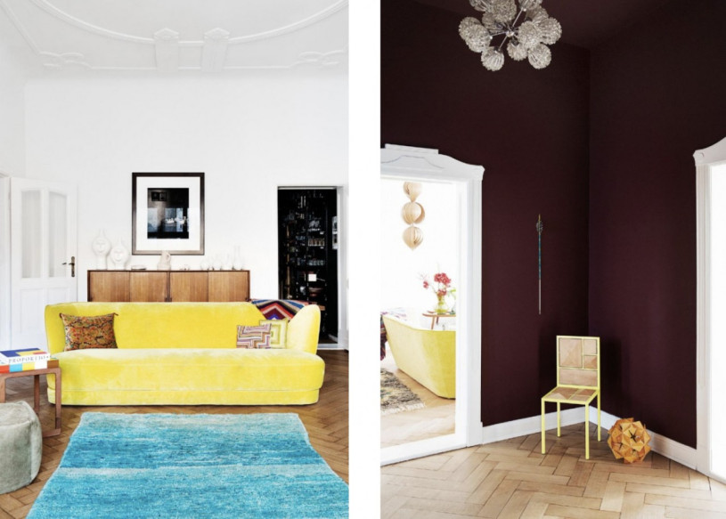 pluche74 locatie appartement design vintage kleuren huur shoot film fotolocatie