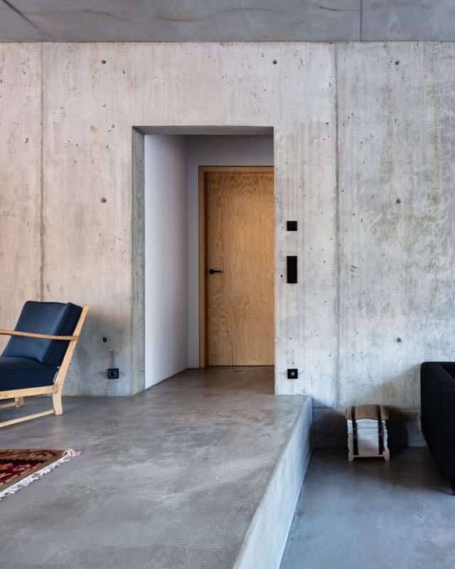 plush74 location photo film berlin event location berlin house concrete10