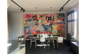 Urbanes Loft mit Stadtblick