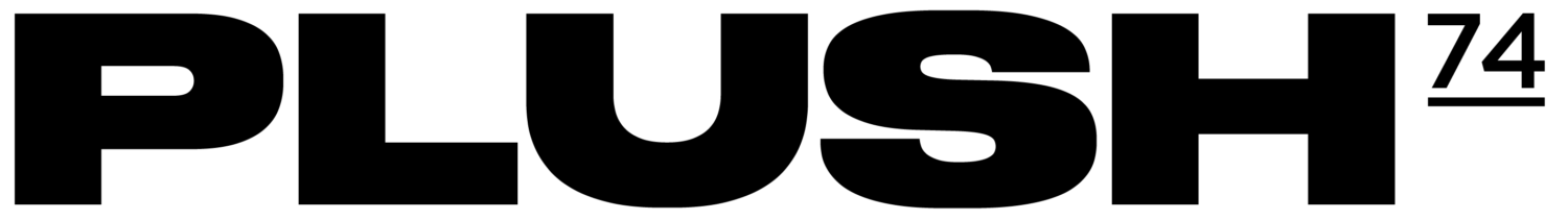 abgeschnittenes Plüsch74-Logo