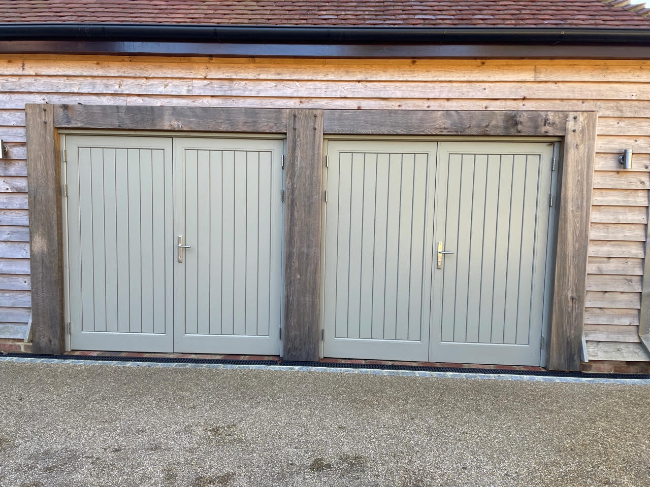 brw double garage doors
