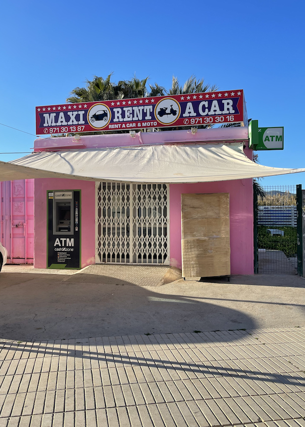 plush74 location scout ibiza streets graphic funky rental pink film photo event urban colors1