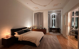 Modern Beige Apartment with Marble bathroom Berlin