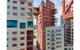 COLOURFUL BRUTALIST HOUSING PARIS