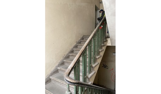 plush74 location scouting film photo event rental germany berlin abandoned staircase old2