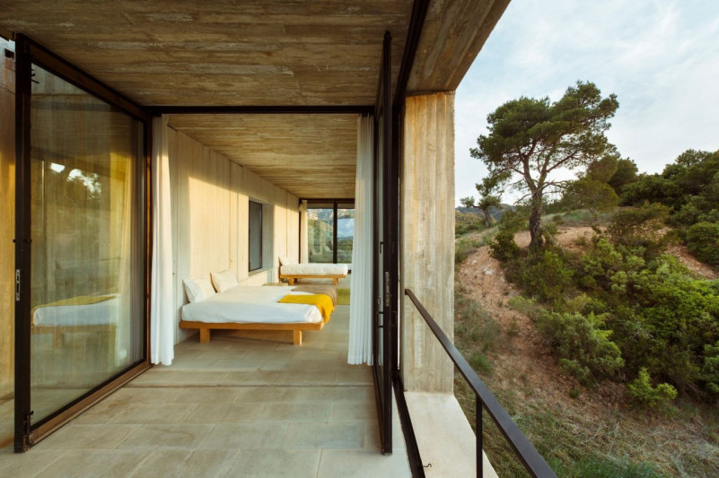 peluche74 location foto film architettura conrete natura casa madrid spagna21