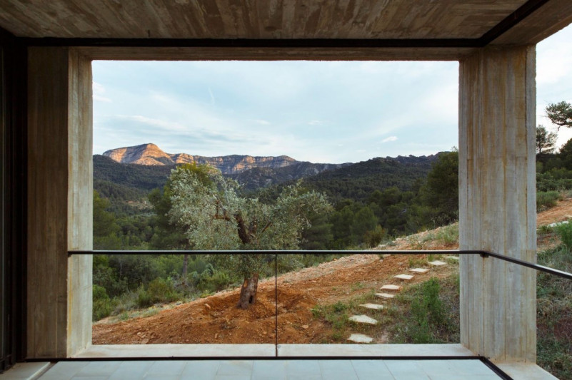 peluche74 location foto film architettura conrete natura casa madrid spagna23