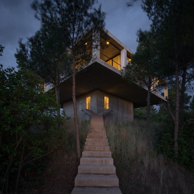 plush74 location foto film architettura conrete natura casa madrid spagna4