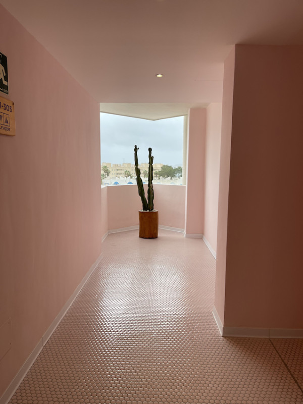 plush74 location scout ibiza streets graphic funky rental pink film photo event pink hotel pool car7