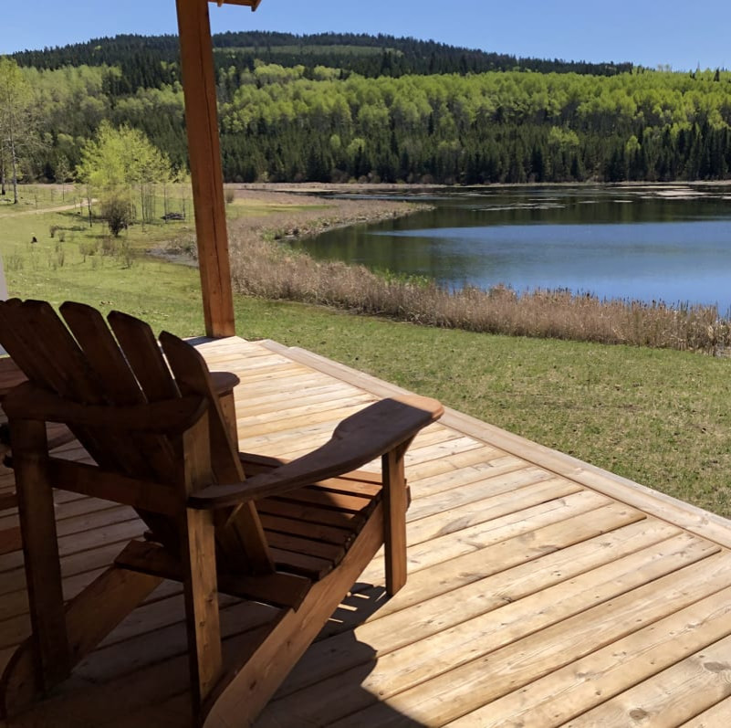 plush74 ruhigen Seeufer Solar Kabinen Rückzug 13