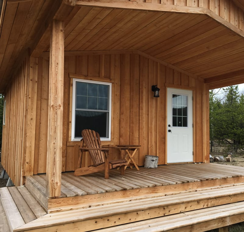 plush74 ruhigen Seeufer Solar Kabinen Rückzug 14