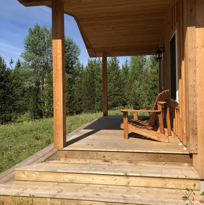 plush74 ruhigen Seeufer Solar Kabinen Rückzug 18