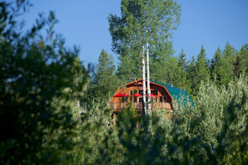 plush74 ruhigen Seeufer Solar Kabinen Rückzug 23