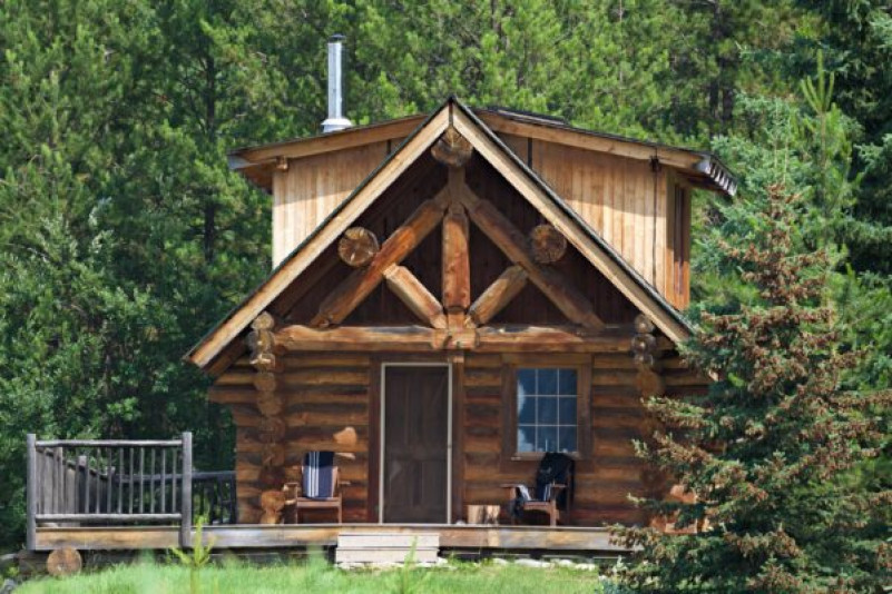 plush74 ruhigen Seeufer Solar Kabinen Rückzug 3