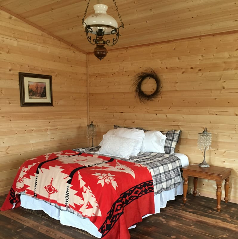 plush74 ruhigen Seeufer Solar Kabinen Rückzug 7