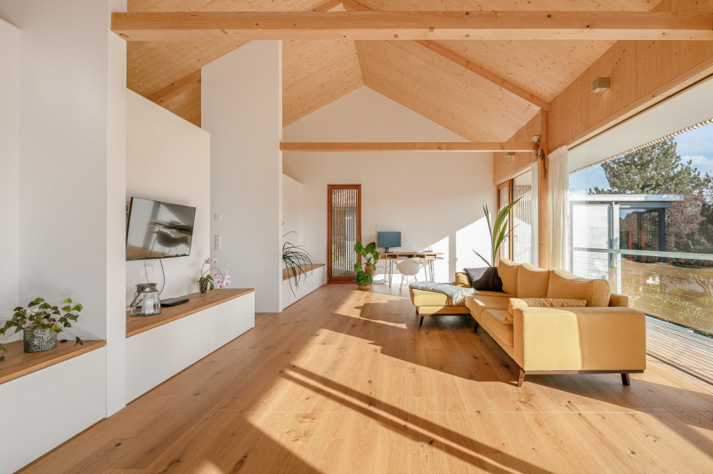 plüsch74 Holz modernes Landhaus 2