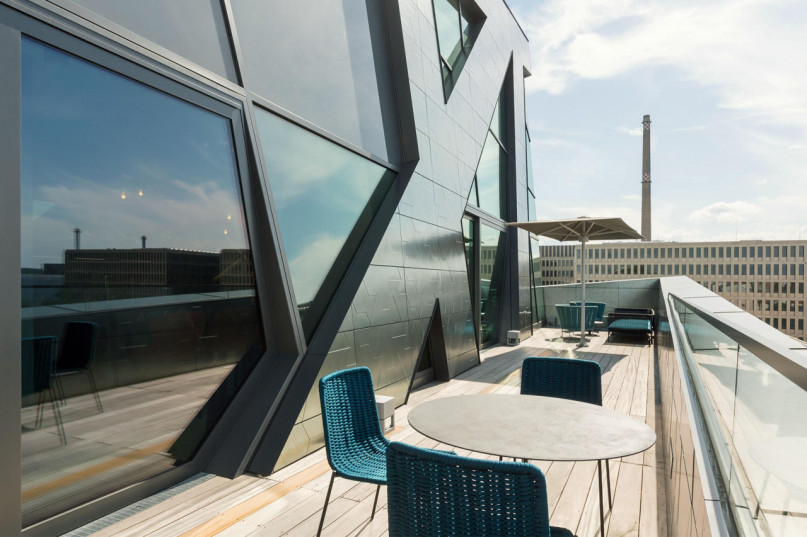 21 sapphire penthouse dachterrasse rooftop bbq libeskind mitte penthouse