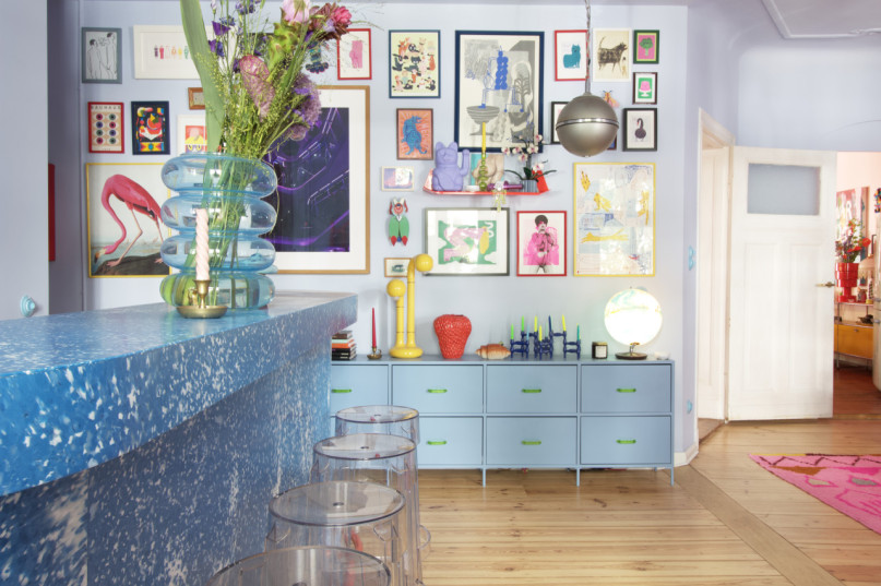 plush 74 colorful playful apartment with bar 71411 22