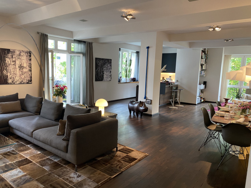 plush 74 luxurious designer apartment u2013 u200bu200b160 mu00b2 with spacious living area in berlin 99917 3