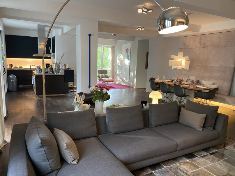 plush 74 luxurious designer apartment u2013 u200bu200b160 mu00b2 with spacious living area in berlin 99917 8