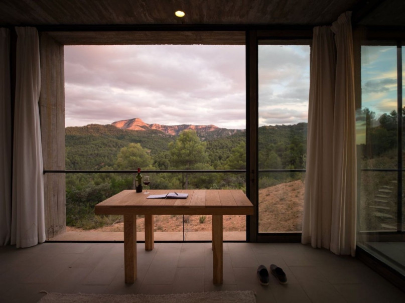 plush74 location photo film architecture conrete nature house madrid spain11