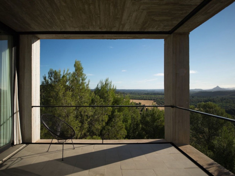 plush74 location photo film architecture conrete nature house madrid spain14
