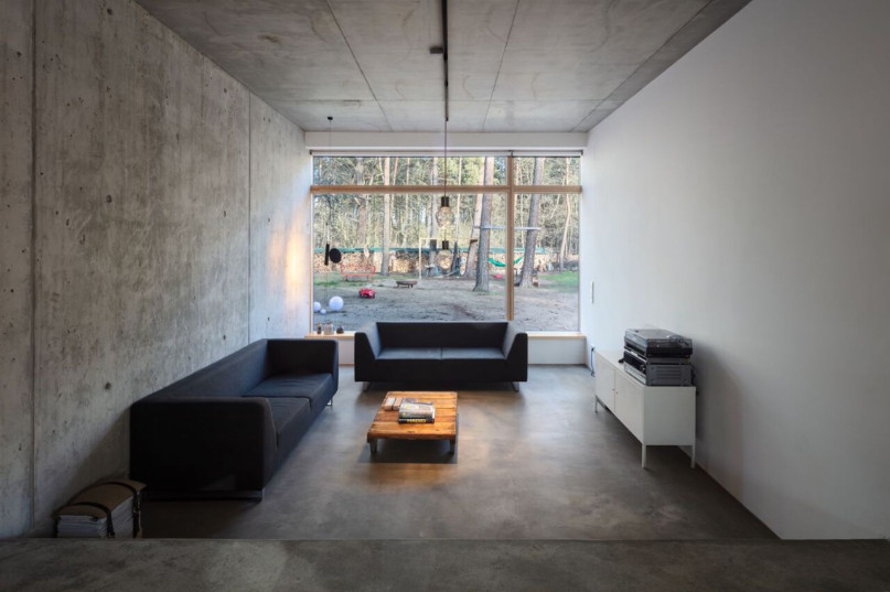 plush74 location photo film berlin event location berlin house concrete2