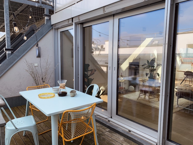 plush74 location foto film vienna austria appartamento tetto 19