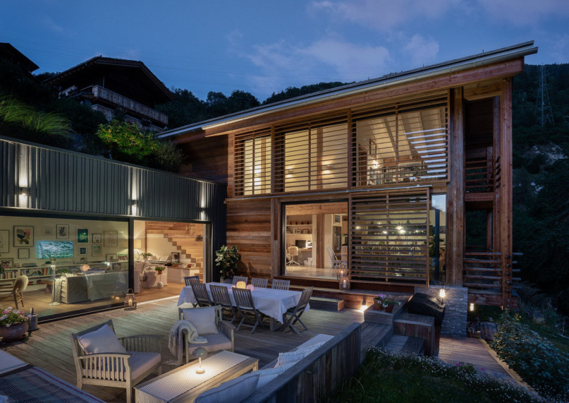 plush74 modern chalet in the swiss alps 33