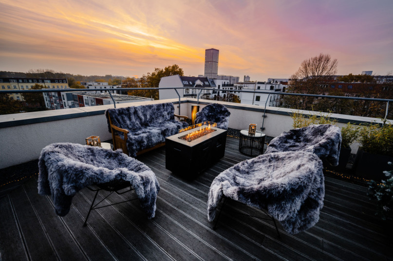 felpa74 loft moderno en la azotea 7