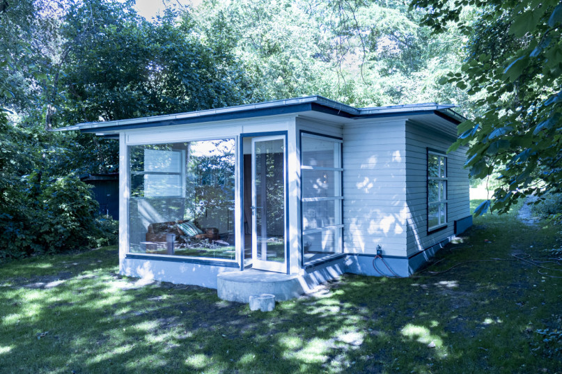 peluche74 minuscola casa sull'acqua 1