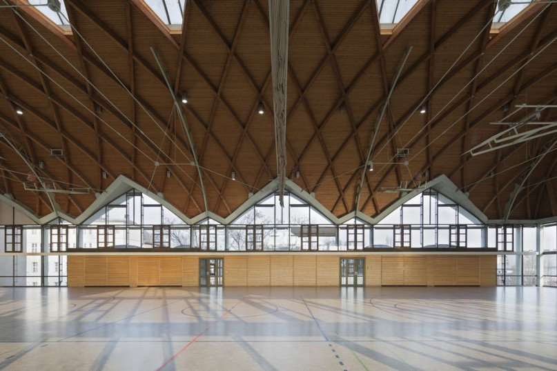 felpa74 marquesina de madera pabellón deportivo berlin 2