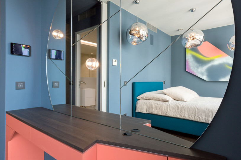 15 attico zaffiro gaste schlafzimmer spiegel kunst libeskind design mitte attico