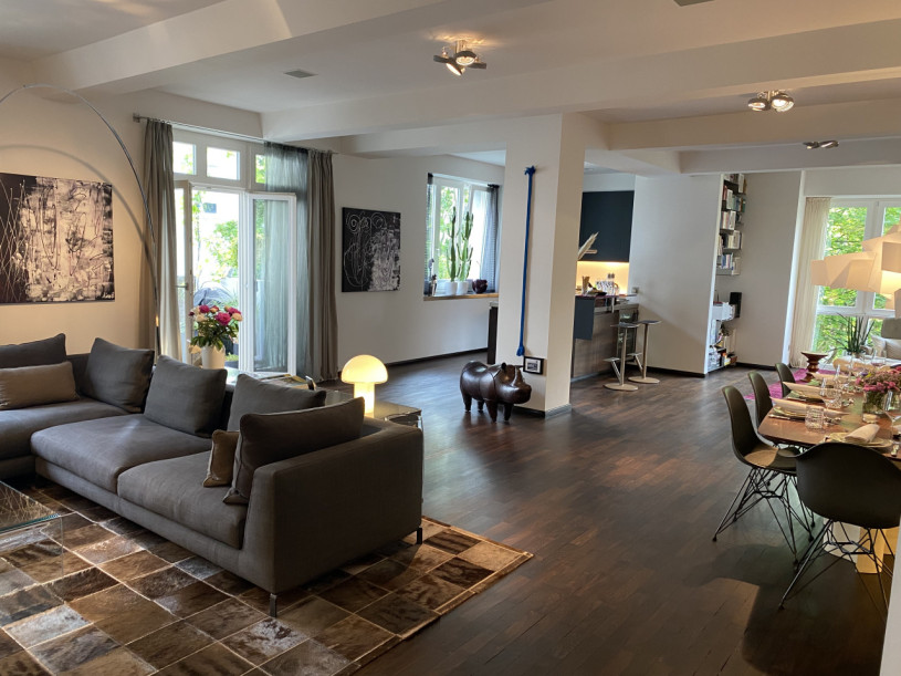 plush 74 luxurious designer apartment u2013 u200bu200b160 mu00b2 with spacious living area in berlin 99917 3