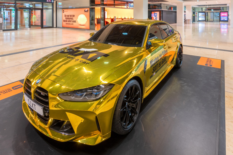 plush74 ber airport promotion points arrivals hall 4