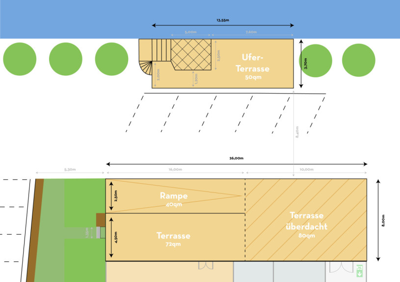 peluche74 affascinante terrazza industriale con molo d'acqua 7