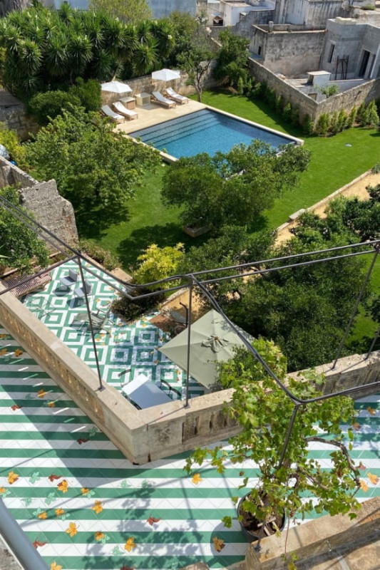 plush74 green tiled puglia palazzo 2