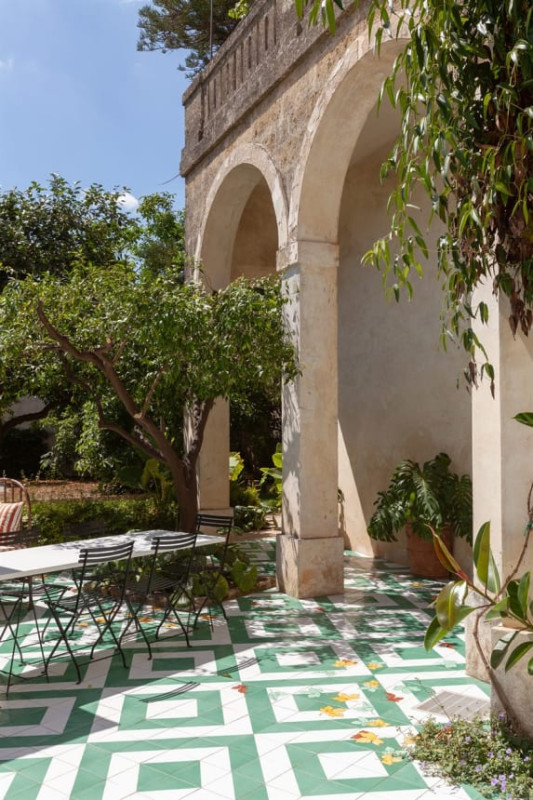 plush74 green tiled puglia palazzo 8