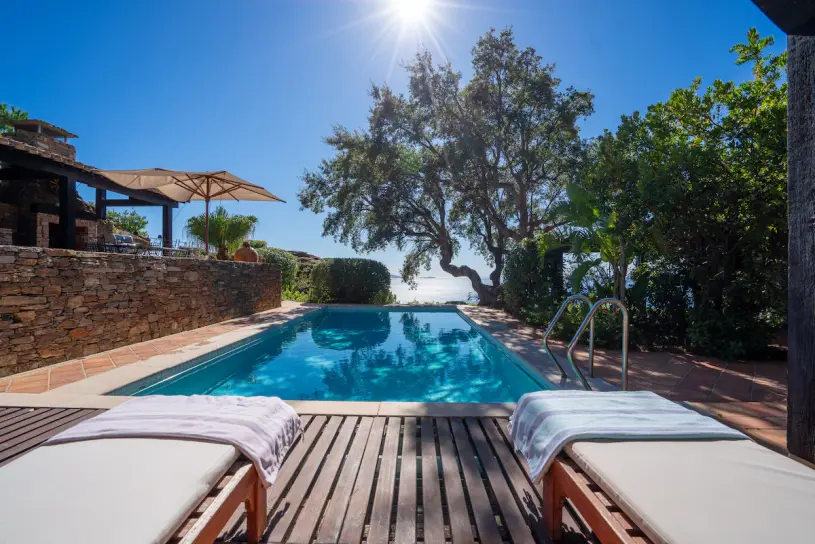 plush74 hillside villa with sea view 1
