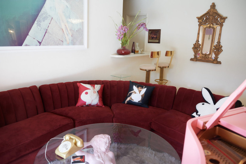 plush74 location california design vintage furniture pink palace shoot film photo fashion car scouting53