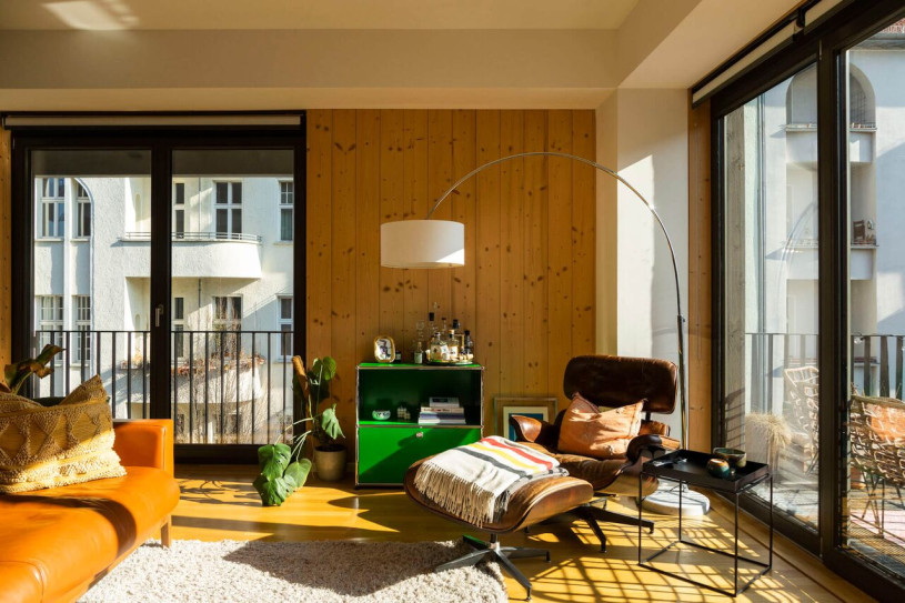 plush74 location photo film berlin event location berlin apartment wood7