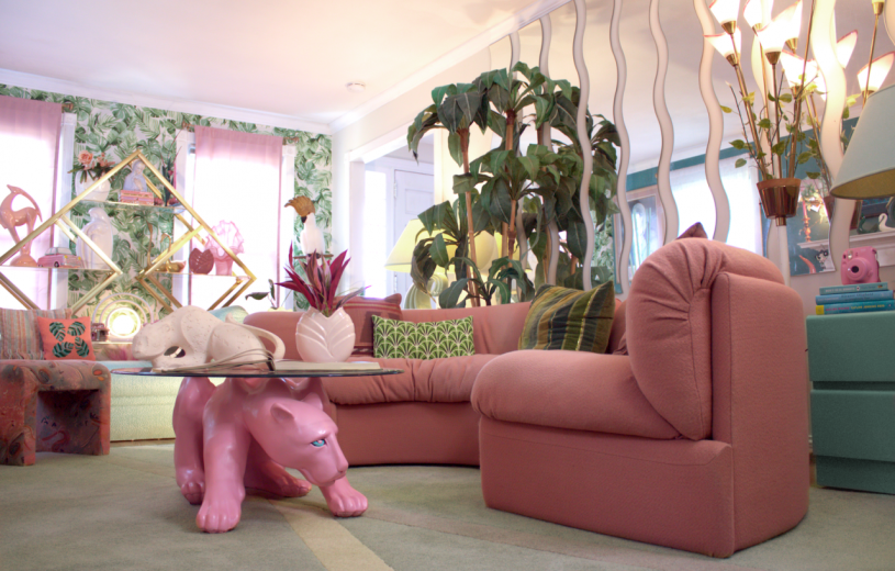 pluche74 locatie foto film winkel roze kleurrijk huis danbury usa7