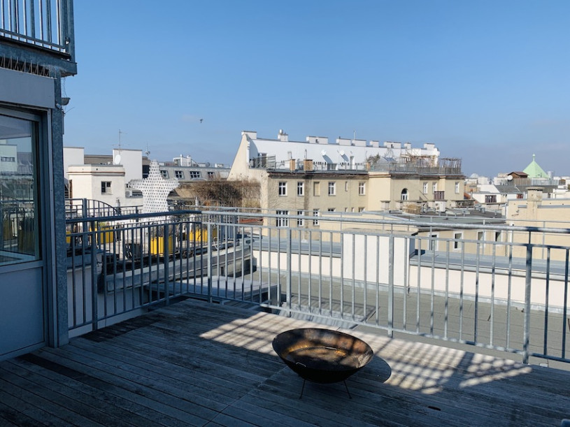 plush74 location foto film vienna austria appartamento rooftop 5