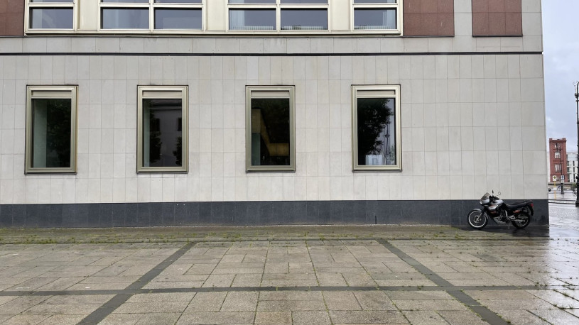 plush74 modern building facade with windows 1