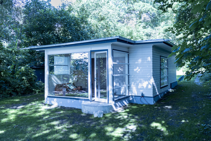 peluche74 minuscola casa sull'acqua 1